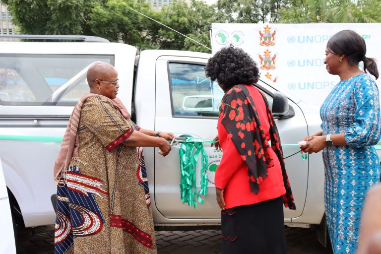 Ministry Receives vehicles for Cyclone Idai Recovery Programme